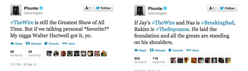 Illustration for article titled The Wire is Jay Z and Lost is Kanye: Phonte has thought a lot about which rappers correspond to which classic television shows